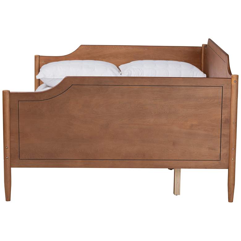 Image 6 Baxton Studio Alya Walnut Brown Wood Full Size Daybed more views