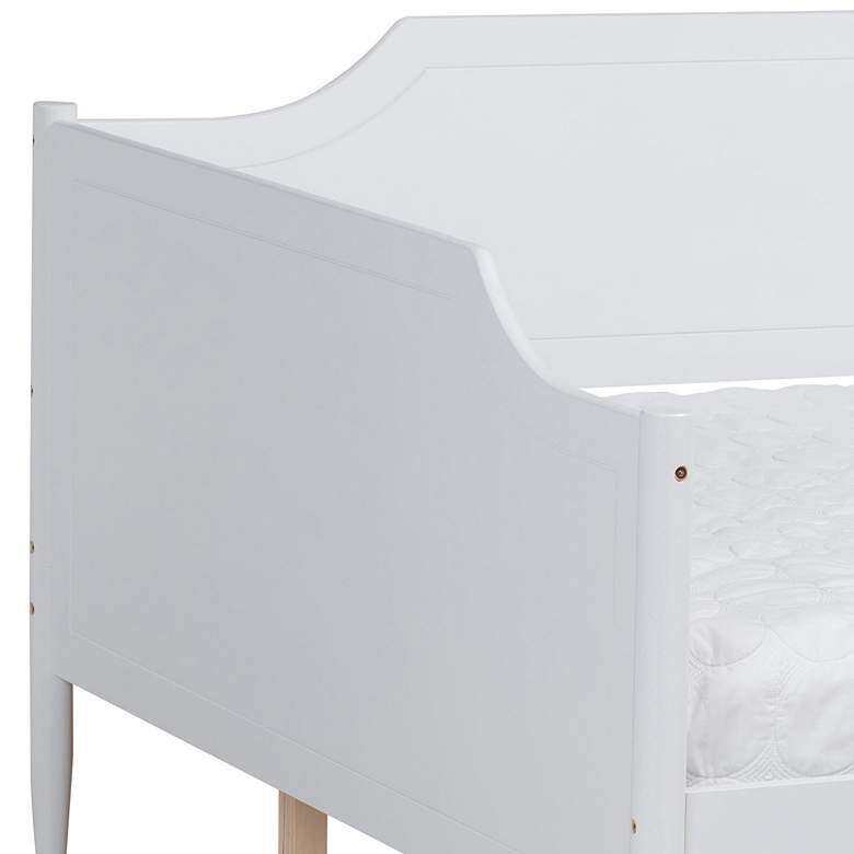 Image 2 Baxton Studio Alya White Wood Full Size Daybed more views