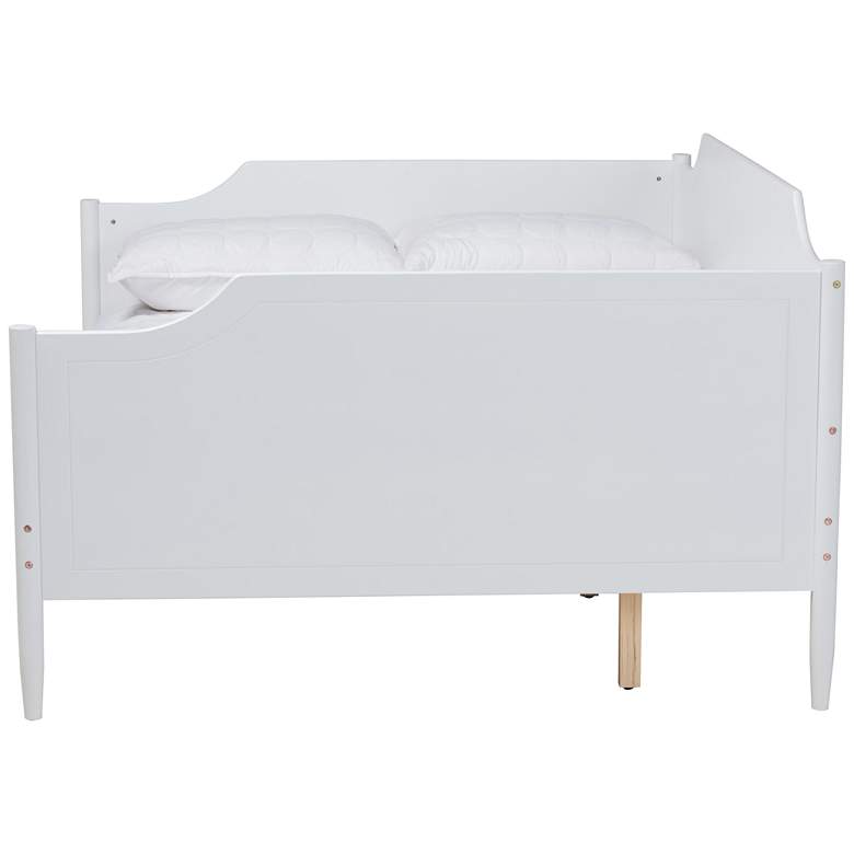 Image 6 Baxton Studio Alya White Wood Full Size Daybed more views