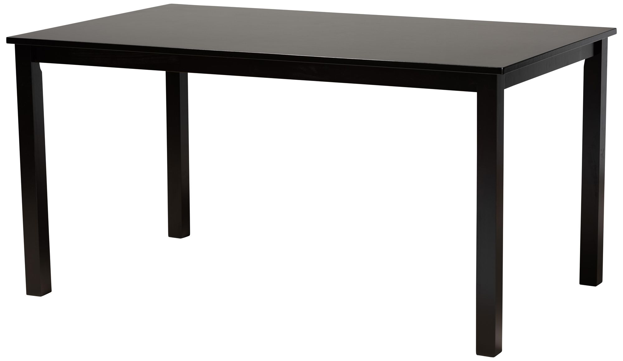 Image 7 Baxton Studio Ani Dark Brown Wood 7-Piece Dining Set more views