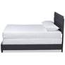 2_Baxton Studio Ansa Dark Grey Fabric Upholstered Queen Size Bed more views