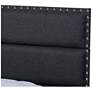 4_Baxton Studio Ansa Dark Grey Fabric Upholstered Queen Size Bed more views