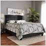 6_Baxton Studio Ansa Dark Grey Fabric Upholstered Queen Size Bed more views
