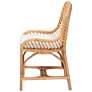 7_Baxton Studio Arween Natural Brown Rattan Dining Chair more views