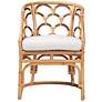 6_Baxton Studio Aster Natural Brown Rattan Accent Armchair more views
