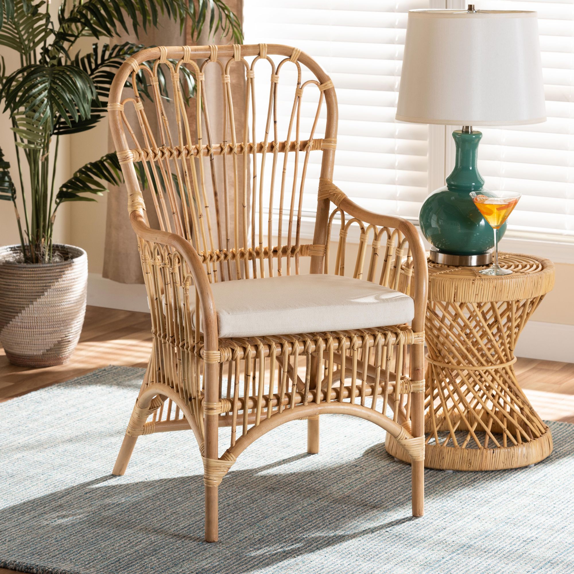 Wicker occasional chairs hot sale