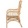 5_Baxton Studio Aya Natural Rattan Accent Armchair more views