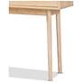 7_Baxton Studio Baird Light Oak Brown Finished Rattan 2-Drawer Console Table more views