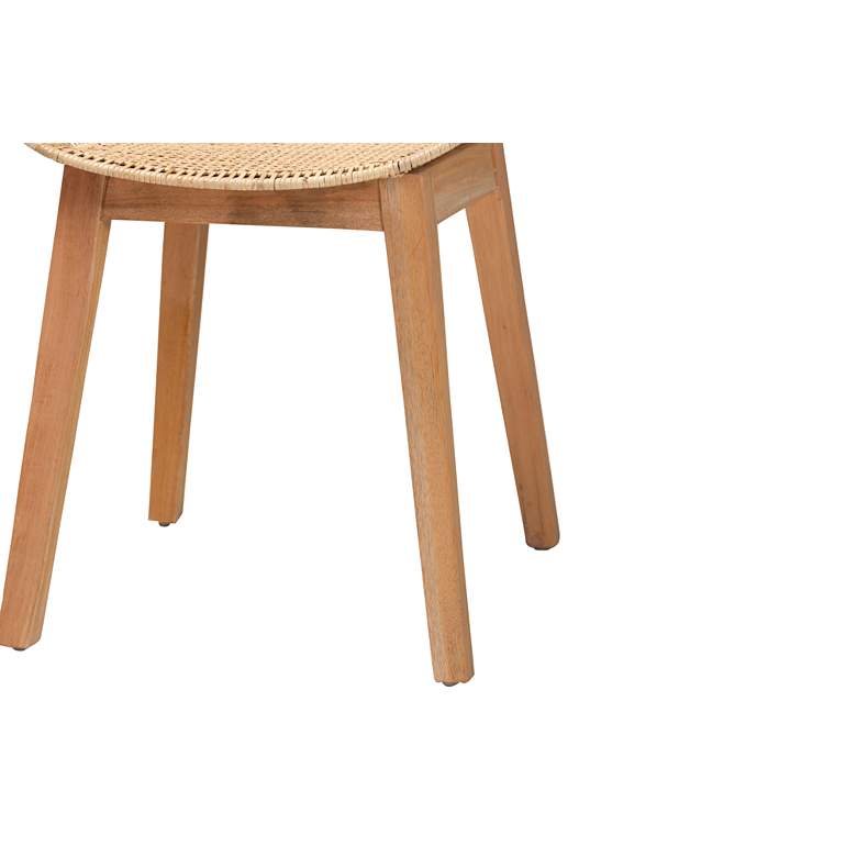 Image 4 Baxton Studio Ballerina 2-Piece Dining Chair Set more views