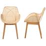 7_Baxton Studio Ballerina 2-Piece Dining Chair Set more views
