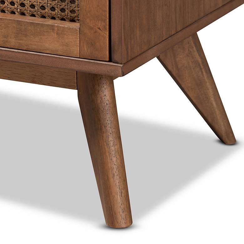 Image 4 Baxton Studio Barrett 47 1/4"W Walnut Brown 6-Drawer Dresser more views