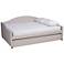 BECKER BEIGE QUEENSIZE DAYBED W/ TRUNDLE