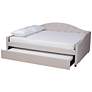 5_Baxton Studio Becker Fabric Upholstered Queen Size Daybed with Trundle more views