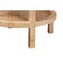 3_Baxton Studio Bella 24" Wide Natural Rattan 2-Tier End Table more views