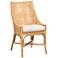 Baxton Studio Bella Natural Brown Rattan Dining Chair