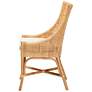 5_Baxton Studio Bella Natural Brown Rattan Dining Chair more views