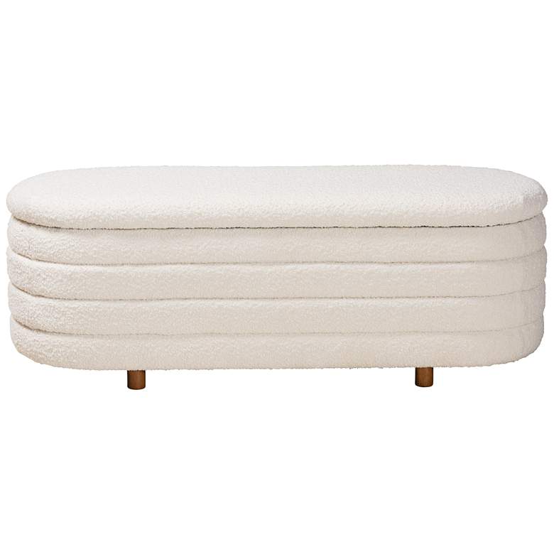 Image 6 Baxton Studio Betiana Storage Bench more views