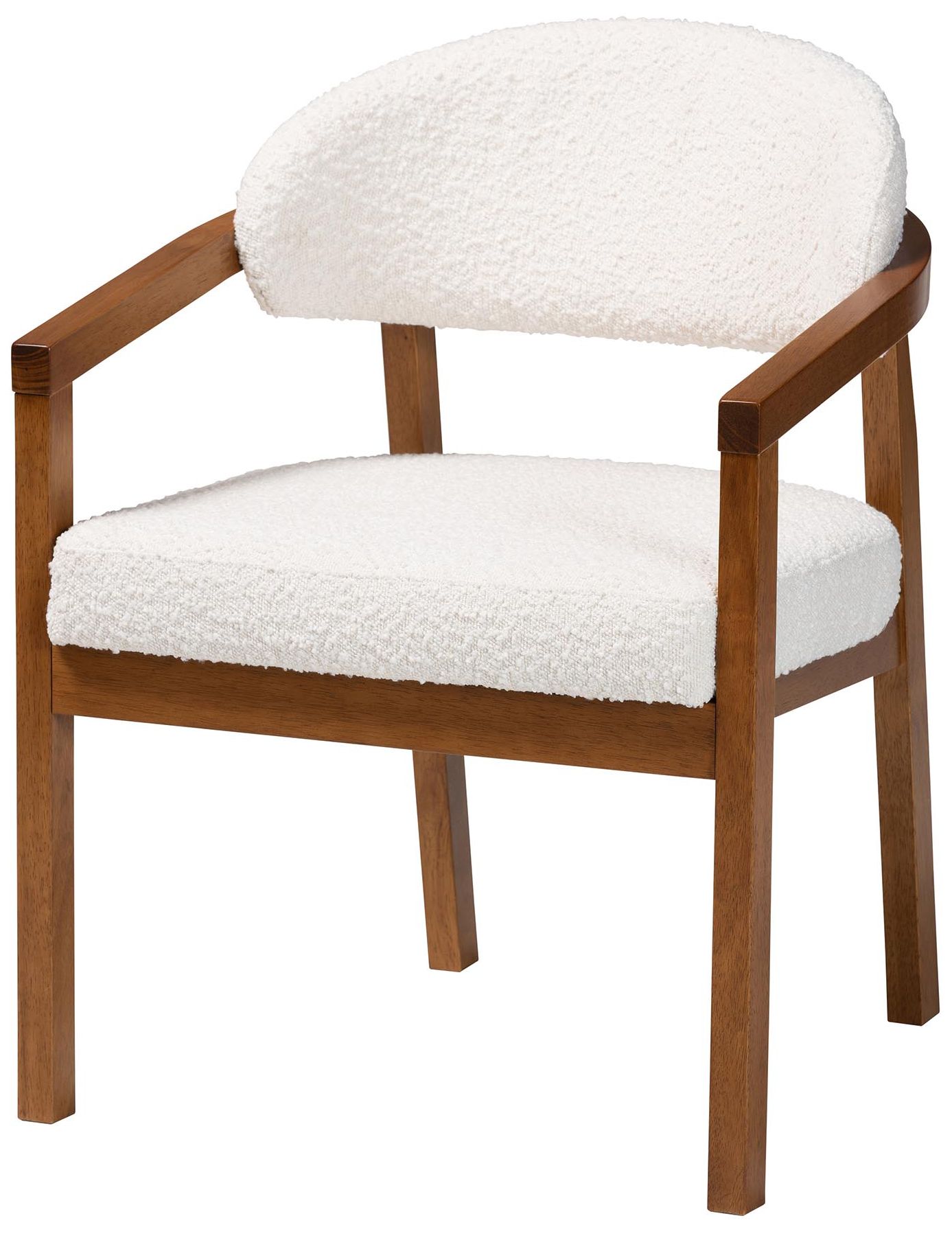 Image 2 Baxton Studio Biana Boucle Dining Chair