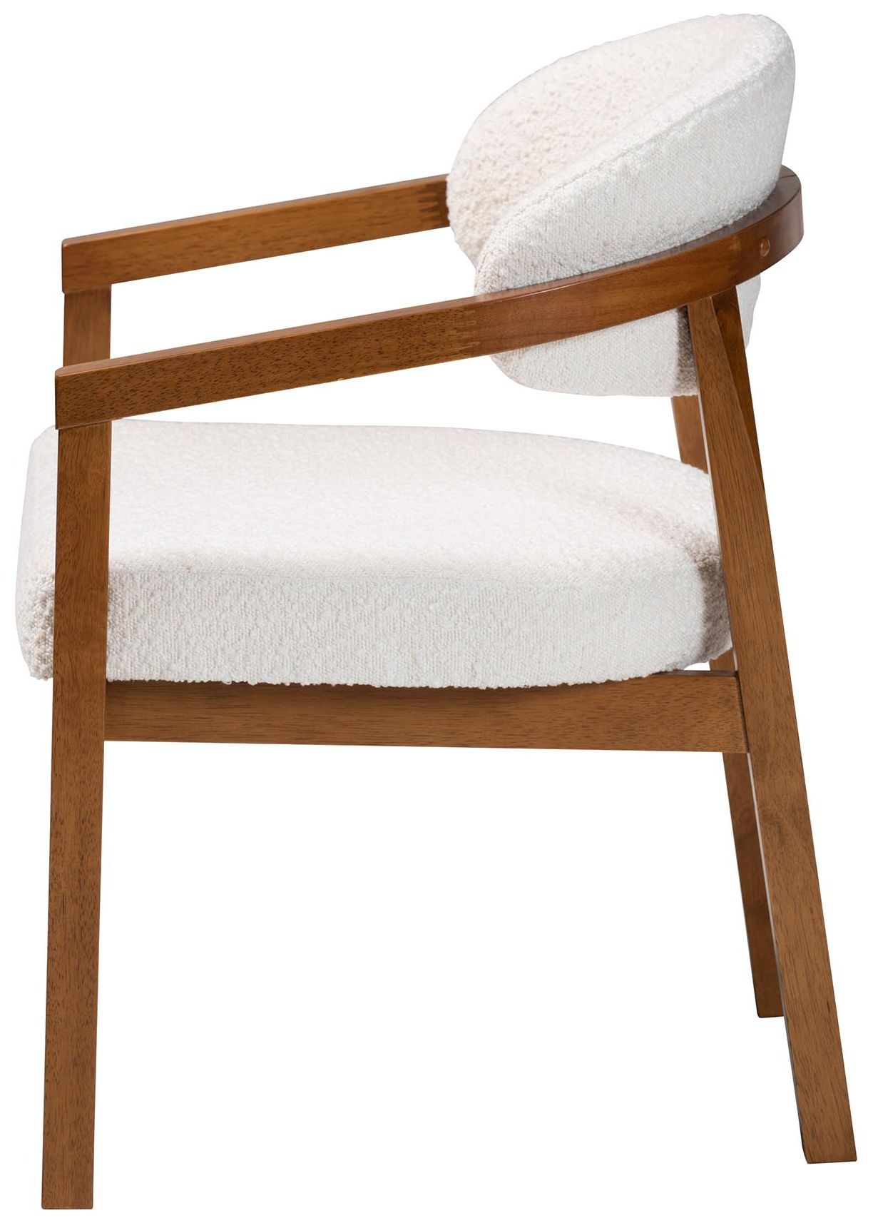 Image 4 Baxton Studio Biana Boucle Dining Chair more views
