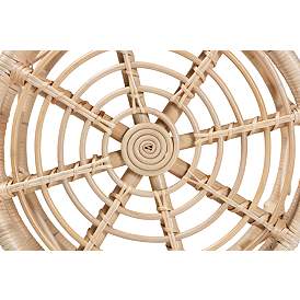 Image5 of Baxton Studio Bowie Rattan Nesting End Tables Set of 2 more views