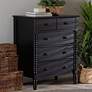 3_Baxton Studio Braith 31 1/2" Wide 5-Drawer Accent Chest more views