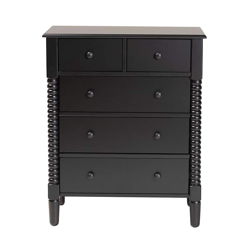 Image 5 Baxton Studio Braith 31 1/2" Wide 5-Drawer Accent Chest more views