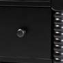 7_Baxton Studio Braith 47 1/4"W Black Wood 7-Drawer Dresser more views