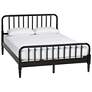2_Baxton Studio Braith Farmhouse Black Spindle Wood Queen Size Platform Bed