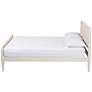 4_Baxton Studio Braith Farmhouse Ivory Spindle Wood Queen Size Platform Bed more views