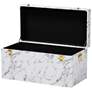 3_Baxton Studio Brenta Storage Trunk with Lift-Top Lid Storage Solution more views