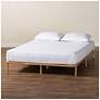 1_Baxton Studio Calhoun Japandi Queen Size Bed Frame