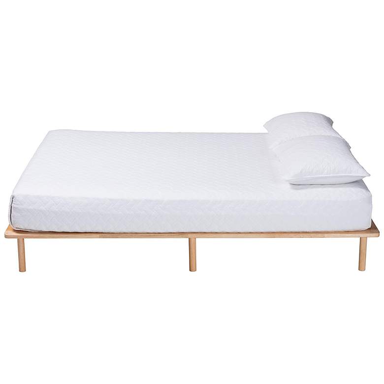 Image 4 Baxton Studio Calhoun Japandi Queen Size Bed Frame more views