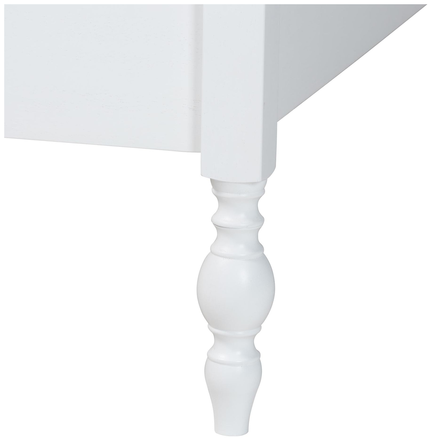 Image 6 Baxton Studio Callison Spindle Queen Platform Bed - Turned Bed Frame, White more views