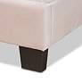 4_Baxton Studio Caprice Lt Pink Queen Size Panel Bed more views