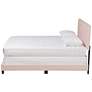 5_Baxton Studio Caprice Lt Pink Queen Size Panel Bed more views