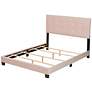 6_Baxton Studio Caprice Lt Pink Queen Size Panel Bed more views