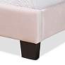 4_Baxton Studio Caprice Lt Pink Twin Size Panel Bed more views