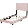 6_Baxton Studio Caprice Lt Pink Twin Size Panel Bed more views