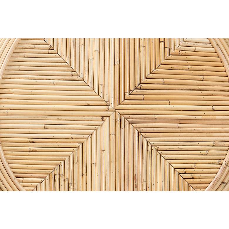 Image 5 Baxton Studio Carita Natural Brown Rattan Dining Chair more views