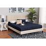 1_Baxton Studio Casol Beige Tufted Fabric Full Platform Bed