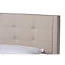 3_Baxton Studio Casol Beige Tufted Fabric Full Platform Bed more views