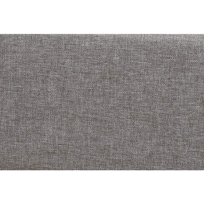 Image 5 Baxton Studio Casol Gray Tufted Fabric Full Platform Bed more views