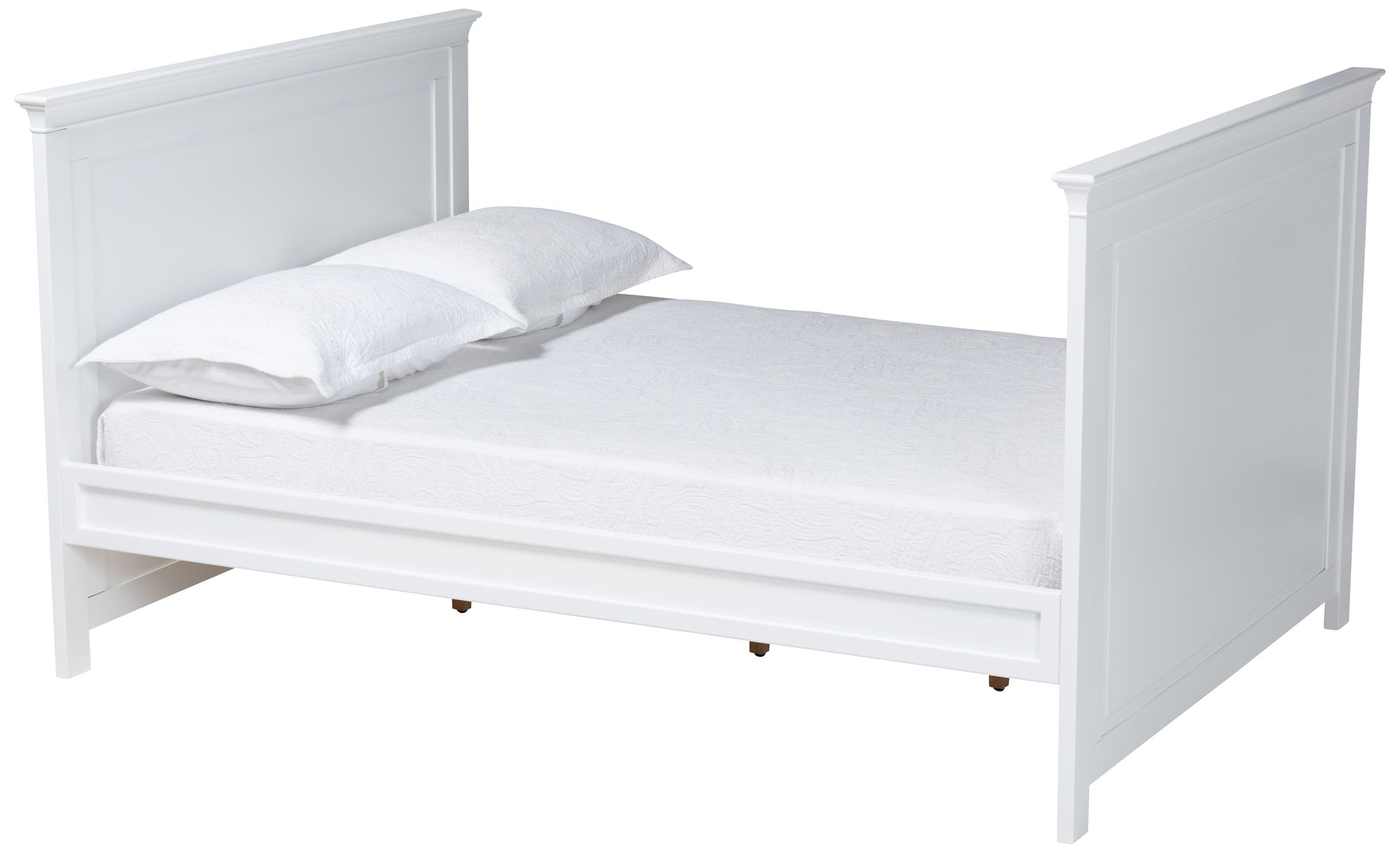 Baxton Studio Ceri White Wood  Daybed