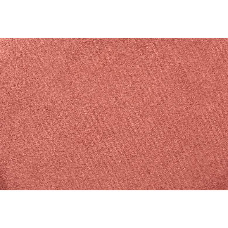 Image 5 Baxton Studio Chaela Blush Pink Velvet Ottoman more views