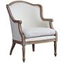 1_Baxton Studio Charlemagne Beige French Accent Chair