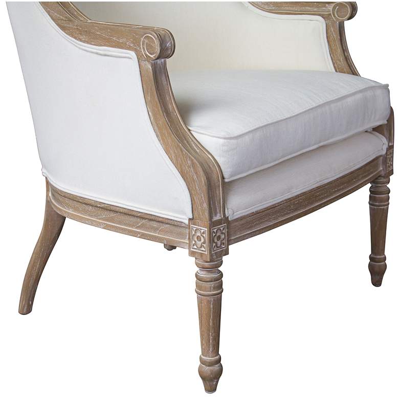 Image 4 Baxton Studio Charlemagne Beige French Accent Chair more views