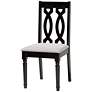 6_Baxton Studio Cherese Dark Brown Wood 7-Piece Dining Set more views