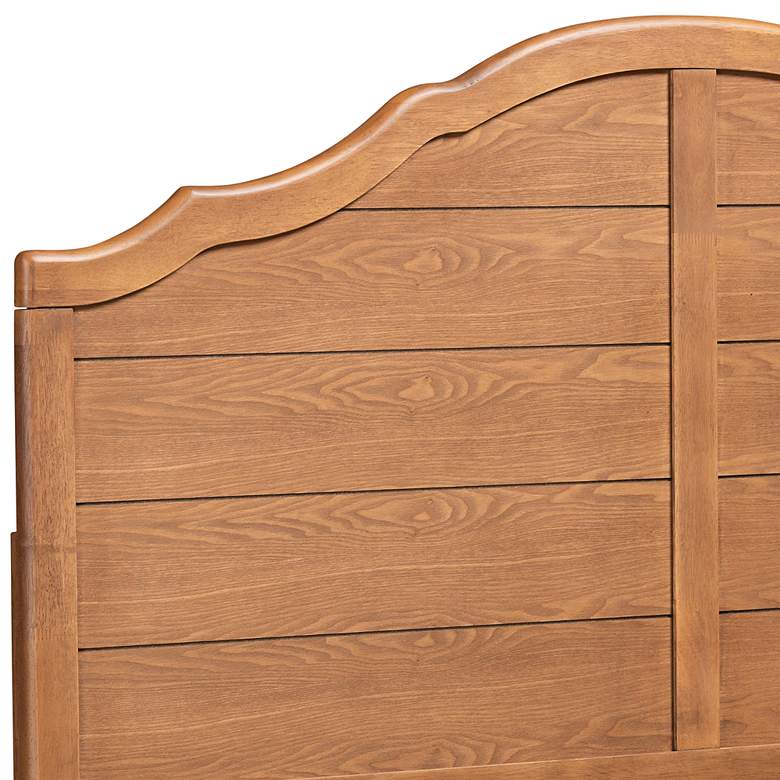 Image 3 Baxton Studio Clive Ash Walnut Rubberwood Full Headboard more views