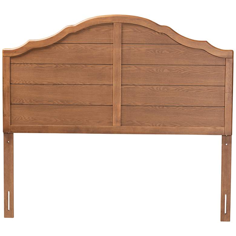 Image 4 Baxton Studio Clive Ash Walnut Rubberwood Full Headboard more views