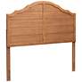 Thumbnail2 of Baxton Studio Clive Ash Walnut Rubberwood Queen Headboard